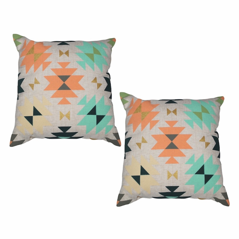 Boho Aztec Throw Pillows